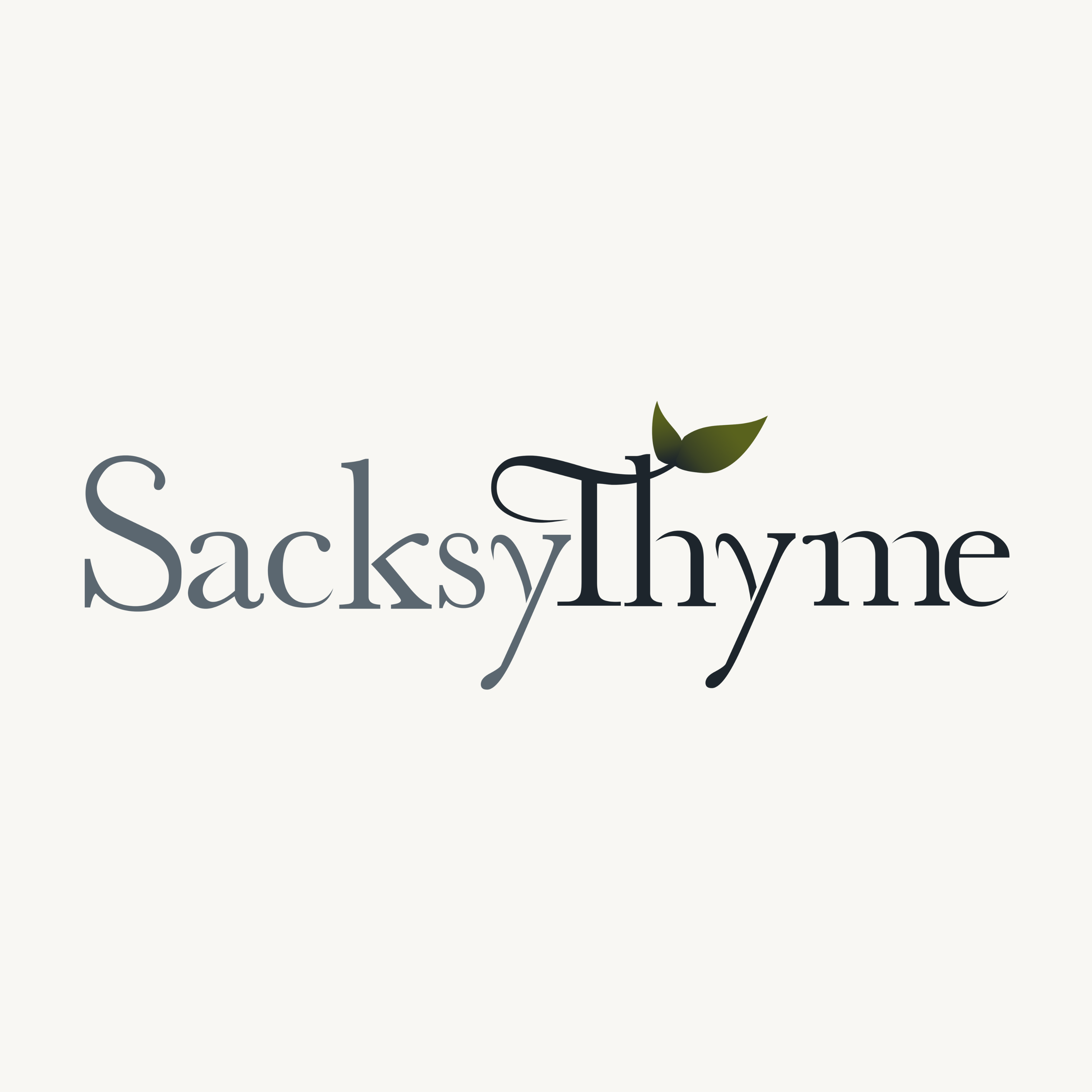 Sacksy Thyme logo