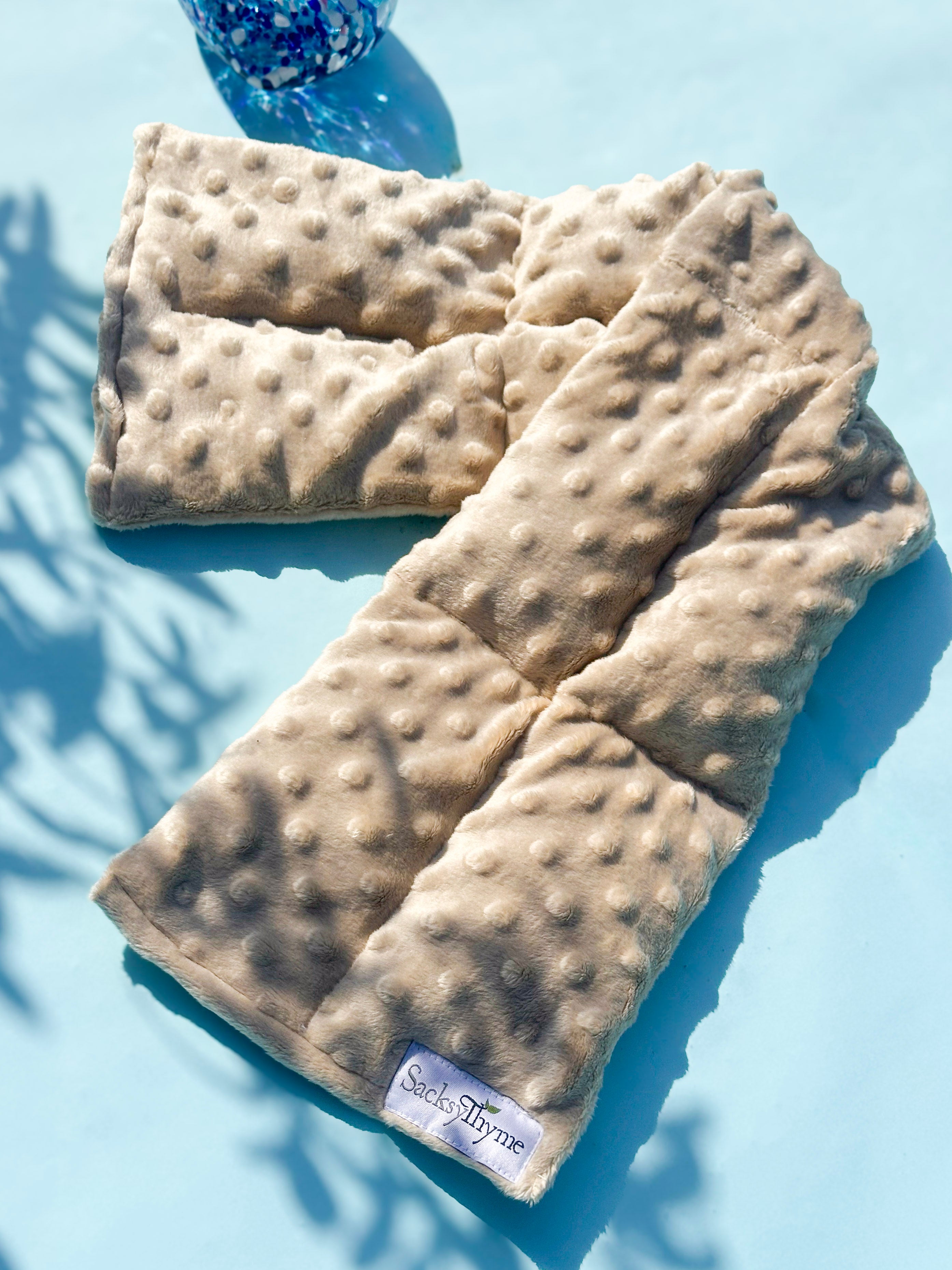 Lavender Neck & Shoulder Wrap 28" x 7"