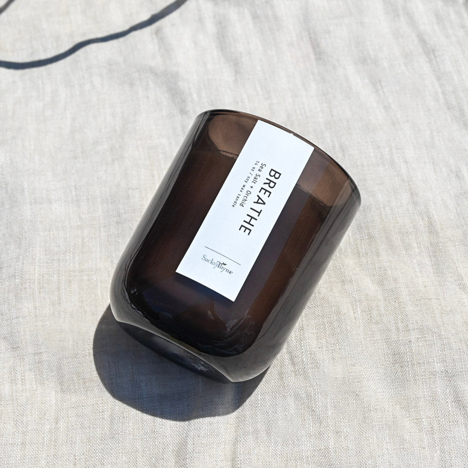 Breathe Glass Jar Candle, 14oz
