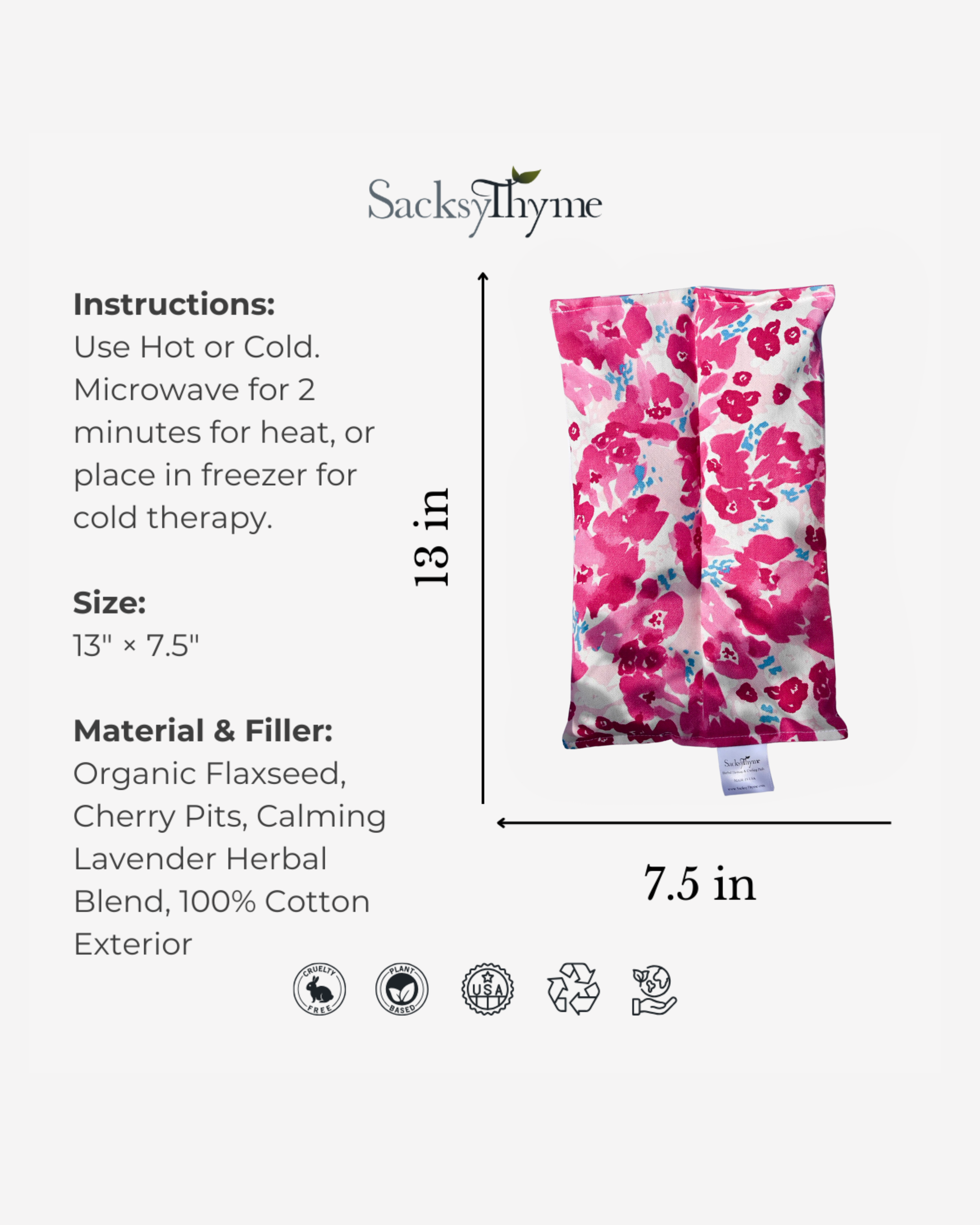 Just Her — Heating Pad Wellness Gift Set