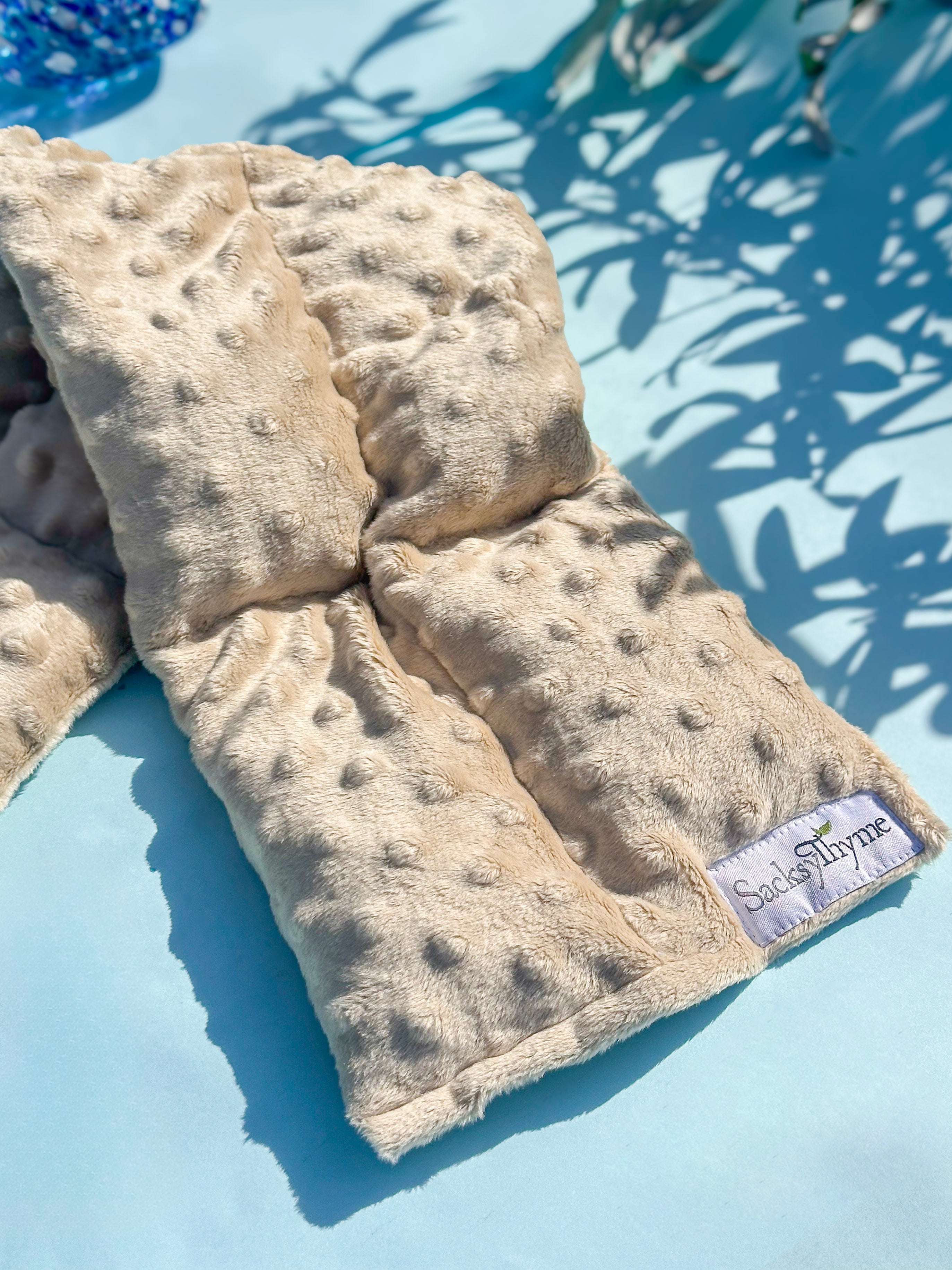 Lavender Neck & Shoulder Wrap 28" x 7"