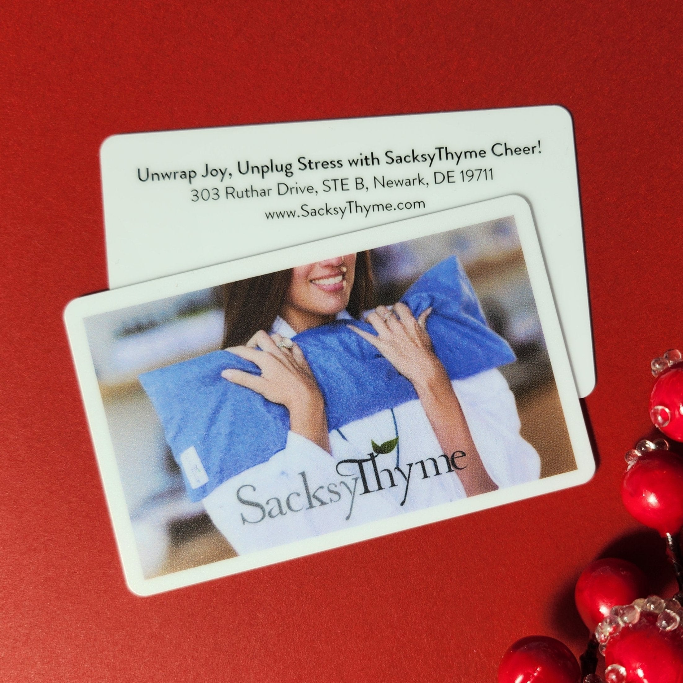 Sacksy Thyme Gift Card - Sacksy Thyme  