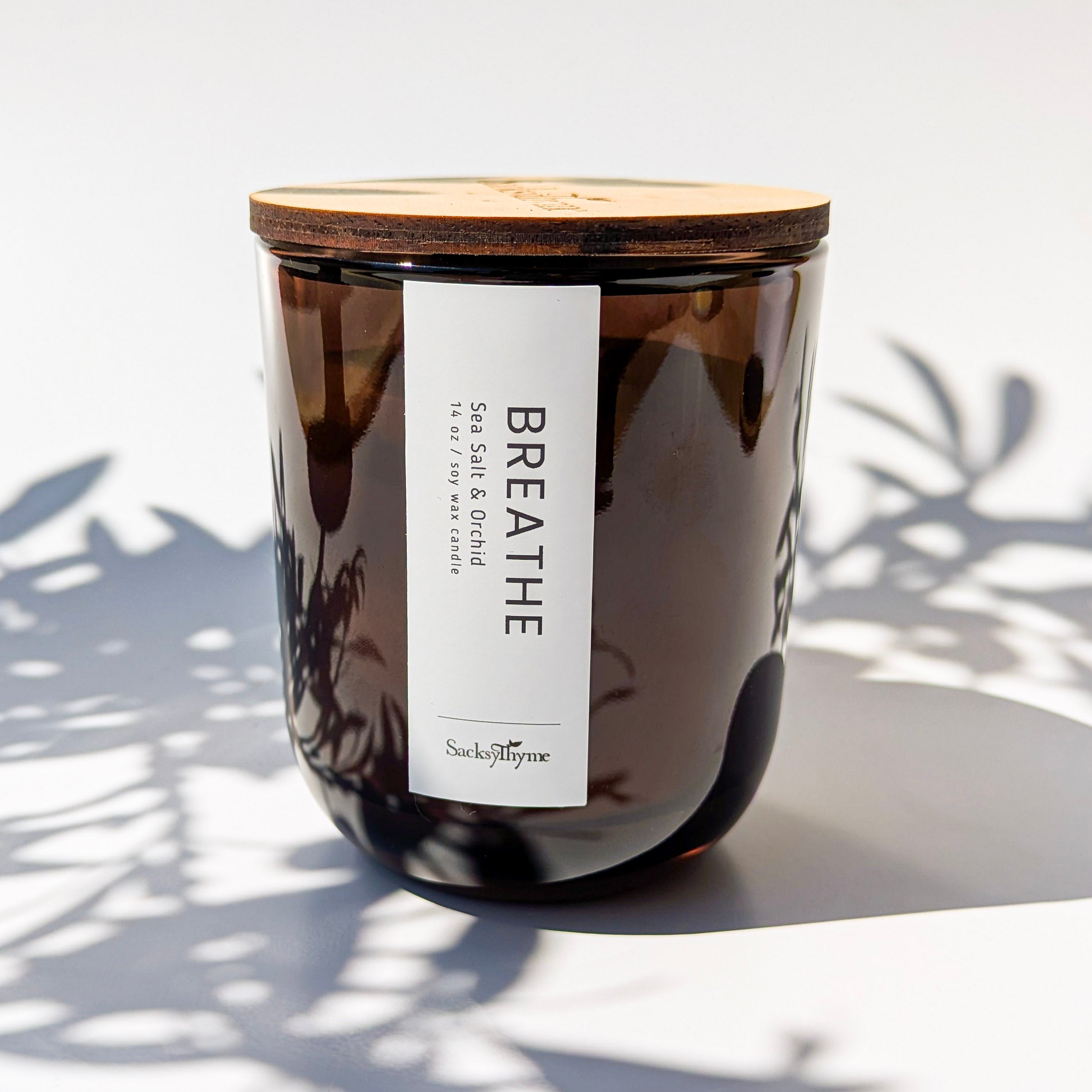 Breathe Glass Jar Candle, 14oz
