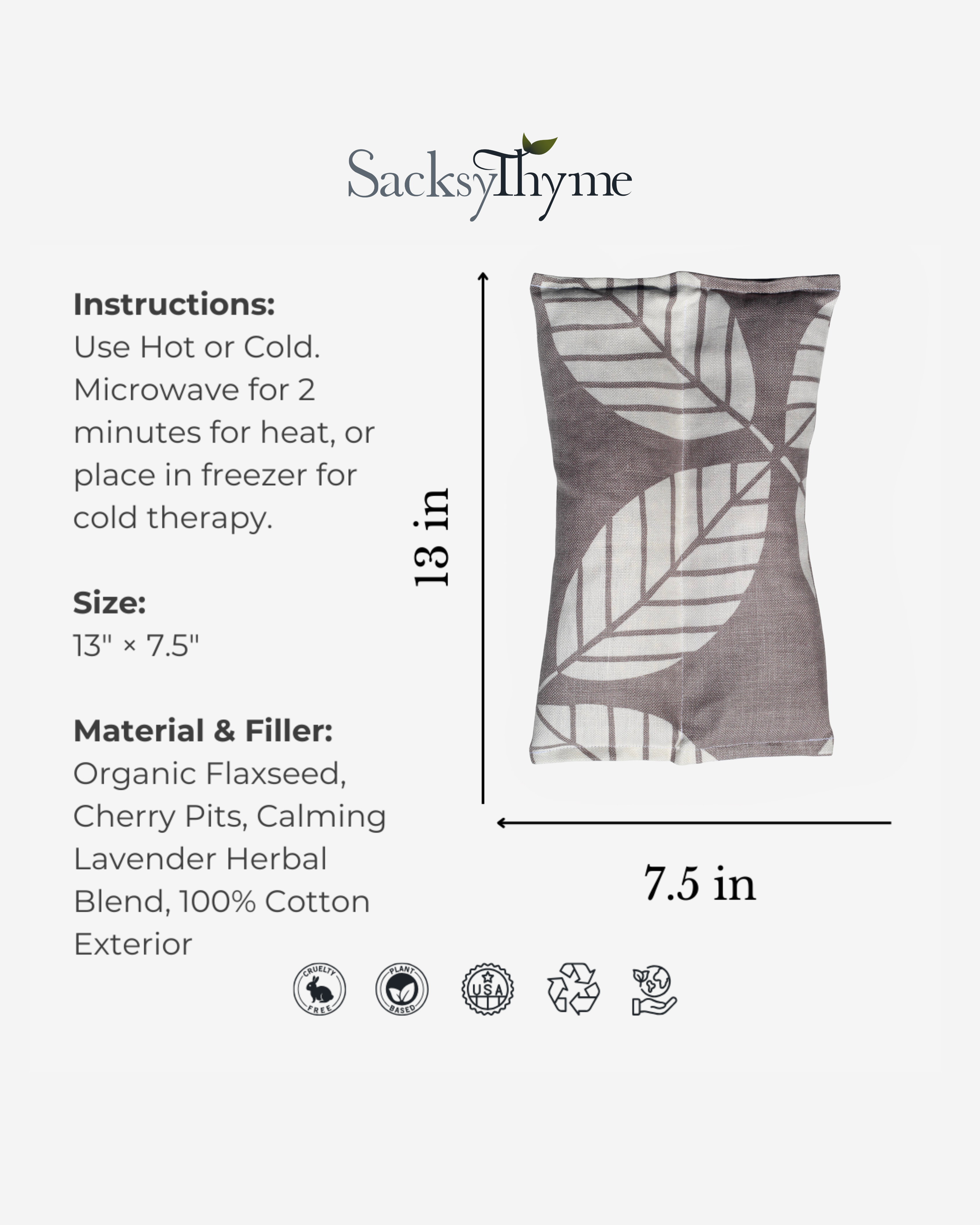 Off Duty — Heating Pad & Aromatherapy Gift Set