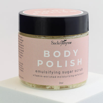 Emulsifying Body Polish Sugar Scrub