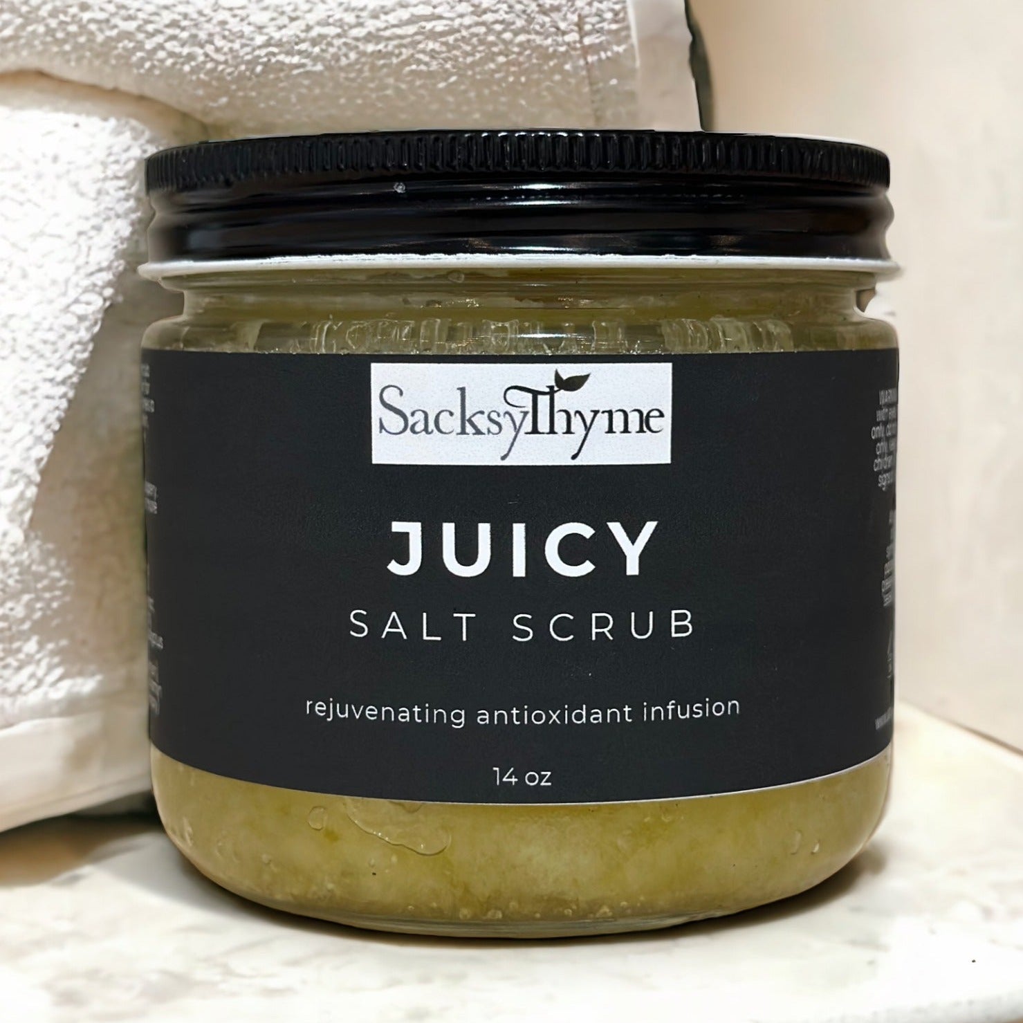 Juicy Exfoliating Salt Scrub 14oz