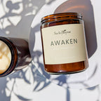 Awaken Glass Jar Candle, 9oz