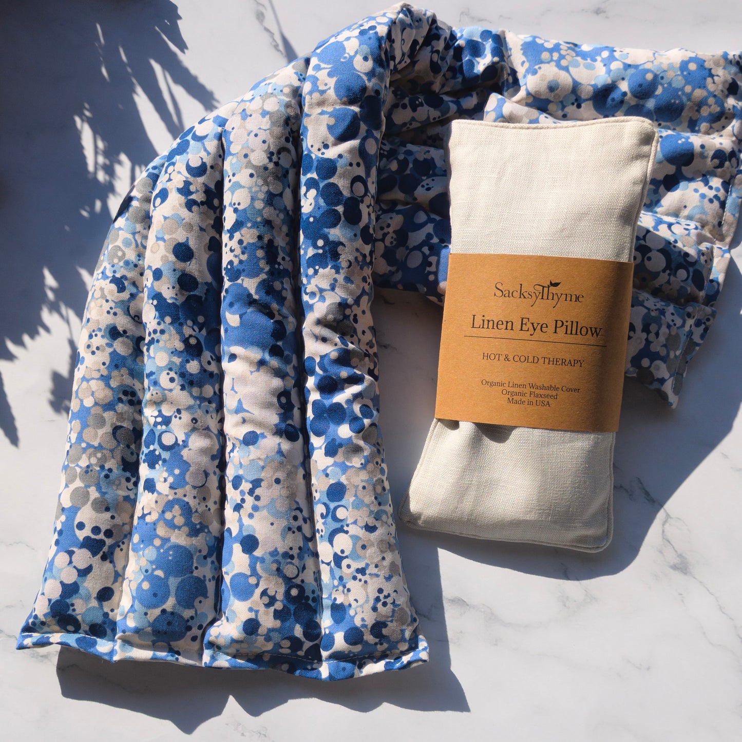 The Everywhere Sack + Linen Eye Pillow Bundle