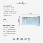 Linen Neck Wrap + Eye Pillow Bundle