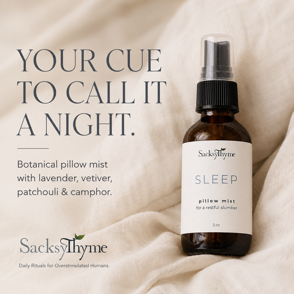 Sleep Pillow Spray, Natural Sleep Aid