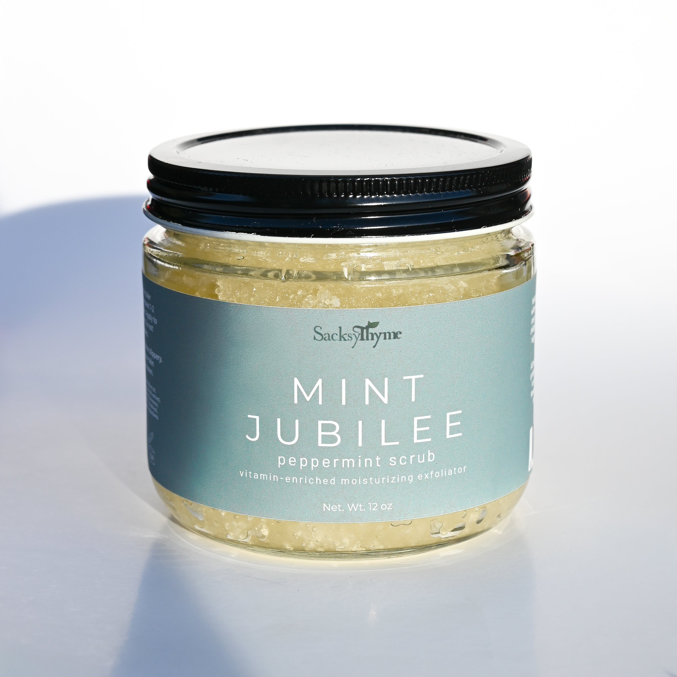 Mint Jubilee Exfoliating Salt Scrub, 12oz