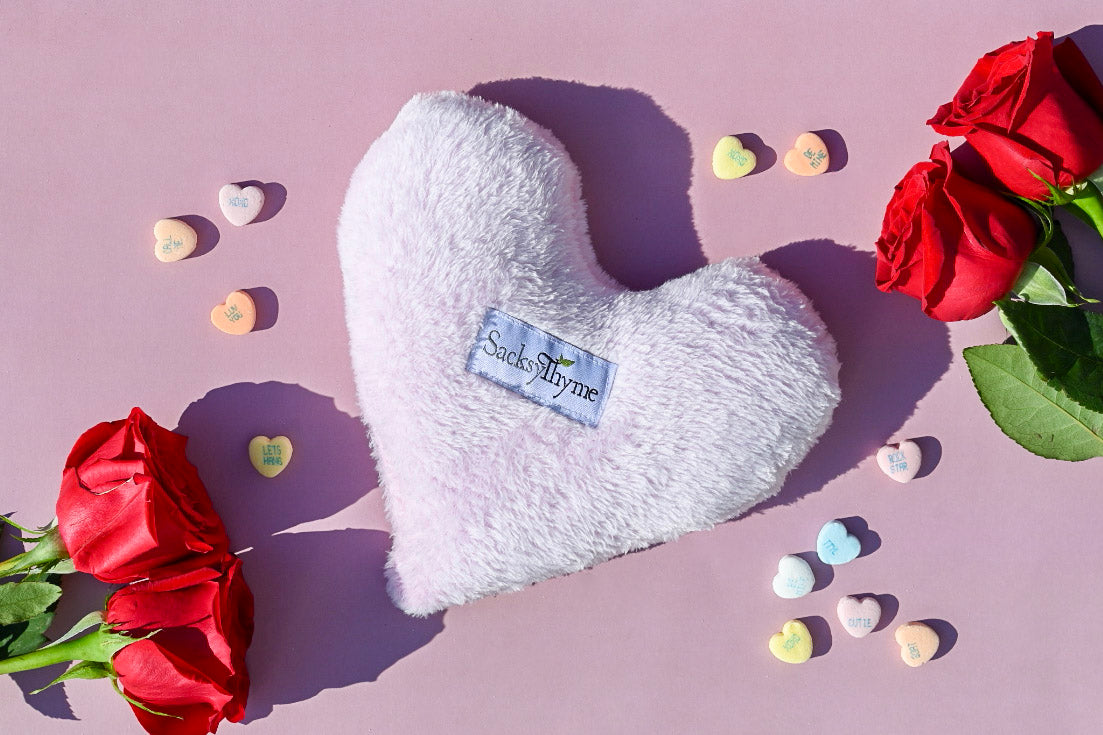 Heart Warming Pillow 7" x 7"