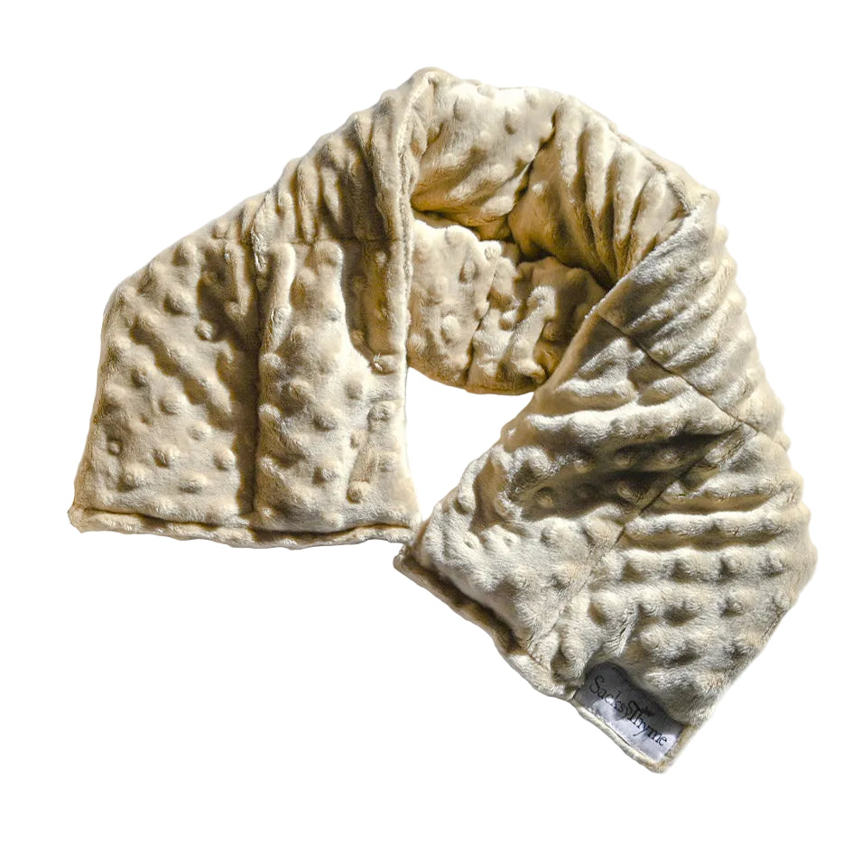 Microfleece Lavender Neck Wrap Heating Pad 28" x 7"