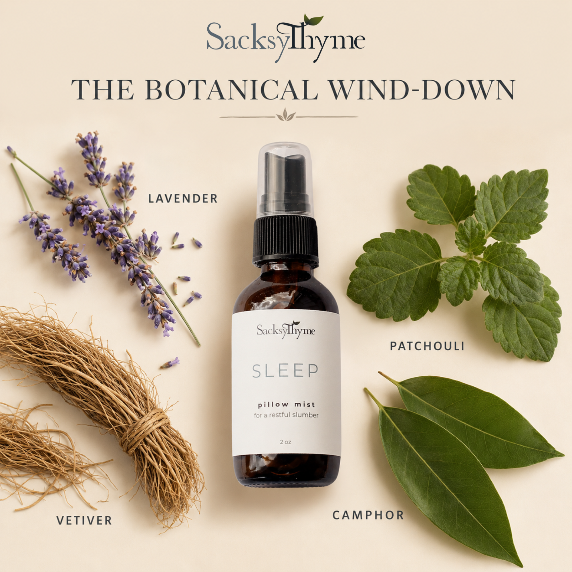 Sleep Pillow Spray, Natural Sleep Aid