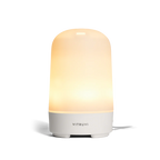 Vitruvi lamp with a gradient design on a white background