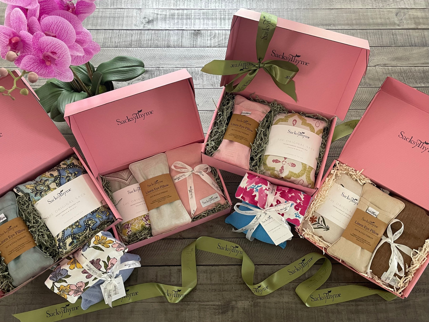 Premium Herbal Heating Pads All Natural Organic Aromatherapy Blends