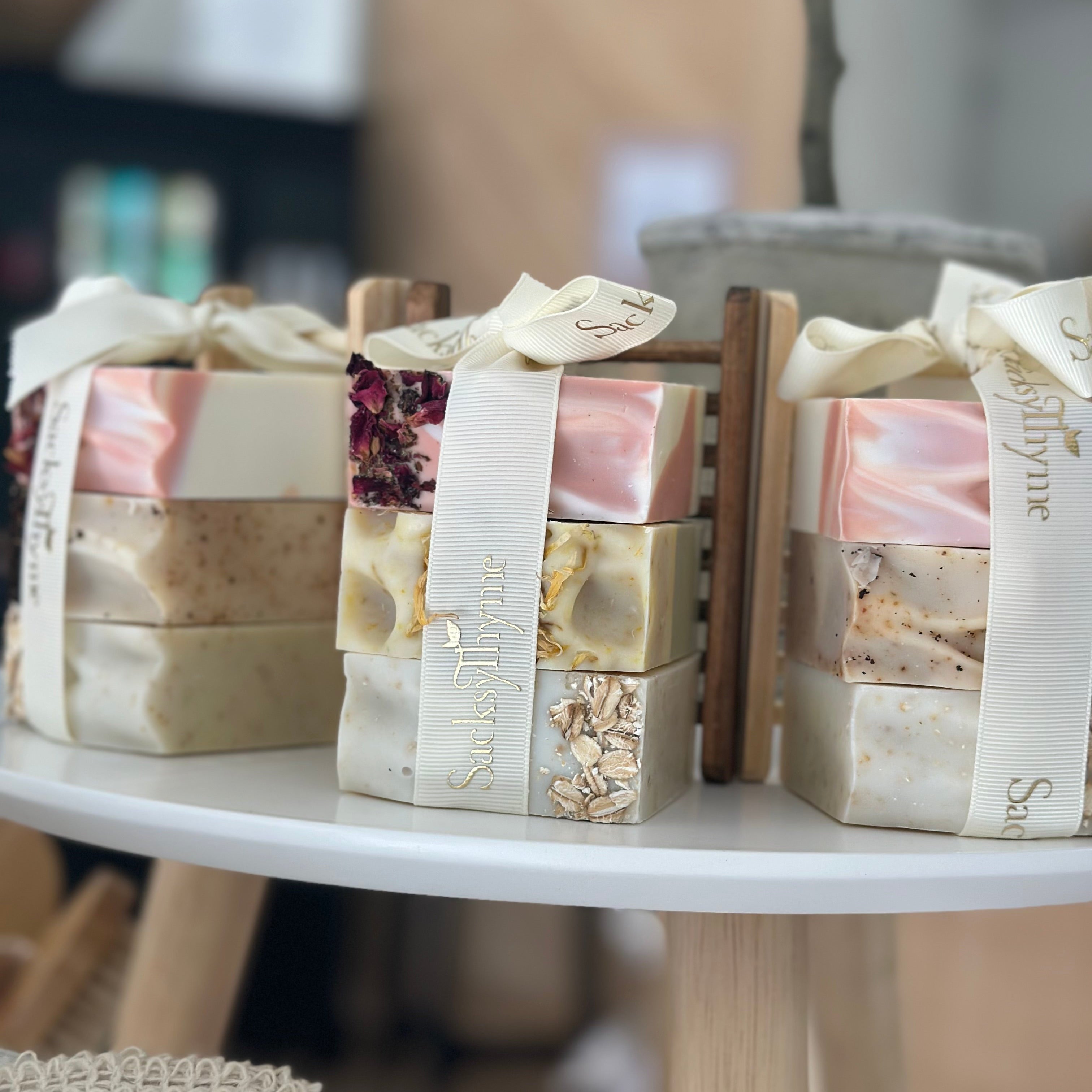Sacksy Thyme Bar Soap 3pc Bundle - Sacksy Thyme  