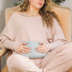 Linen Spa Pillow, Microwavable Heating Pad, Removable Cover, 12" x 7"