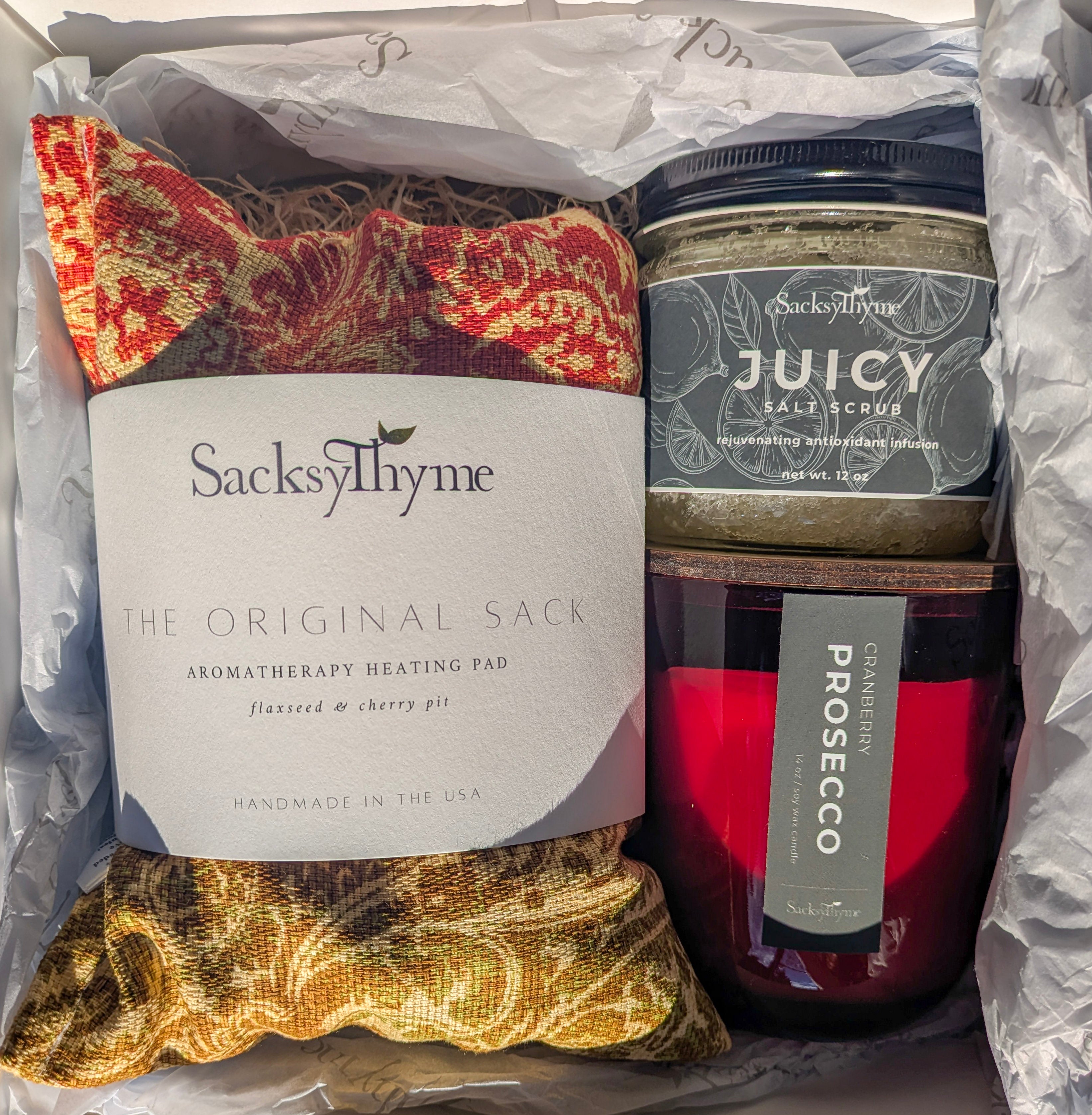 Red Romantic 3 Piece Gift Set