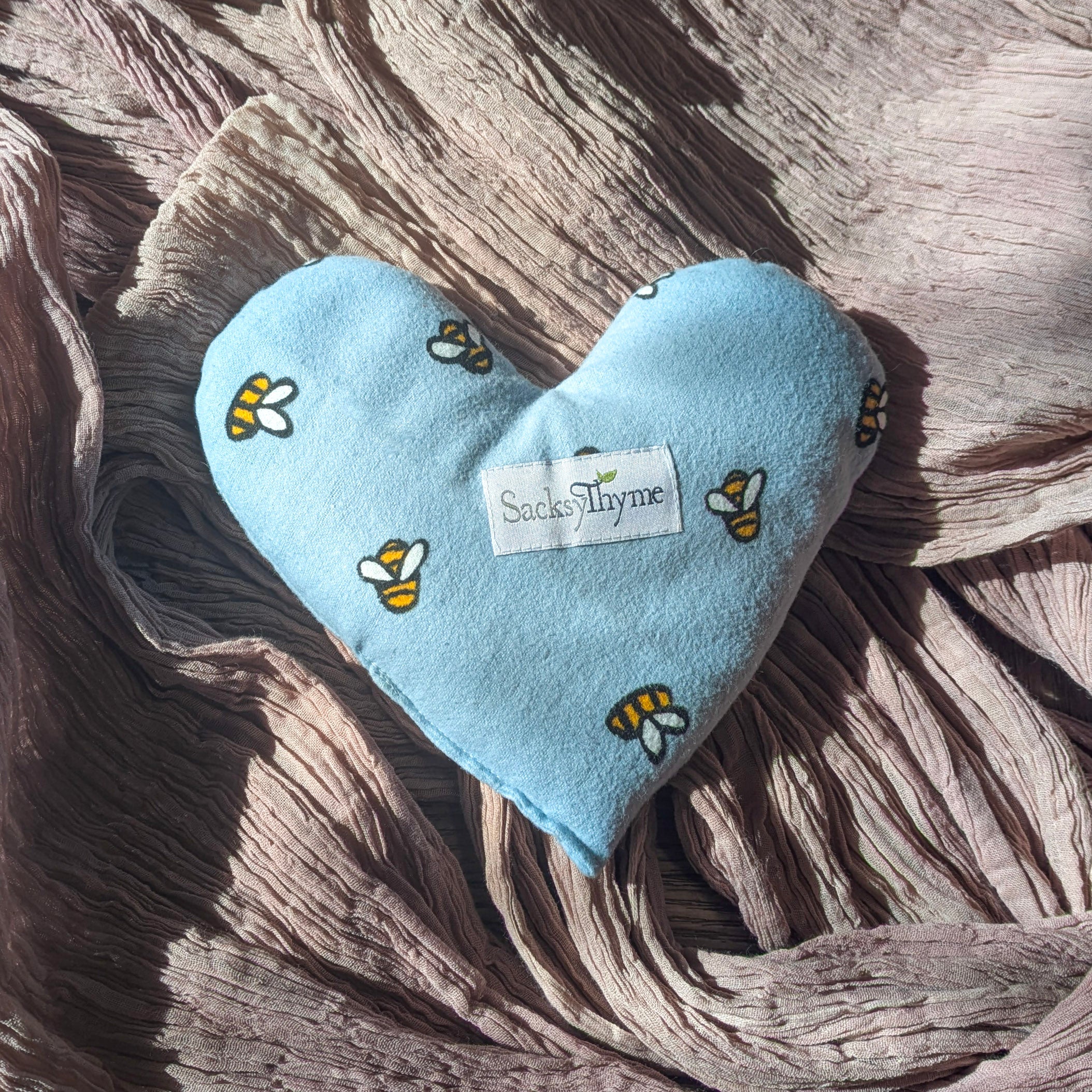 Heart Warming Pillow 7" x 7"