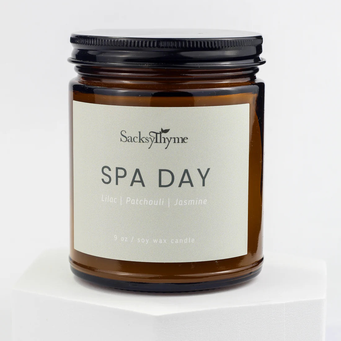 Spa Day Glass Jar Candle, 9oz