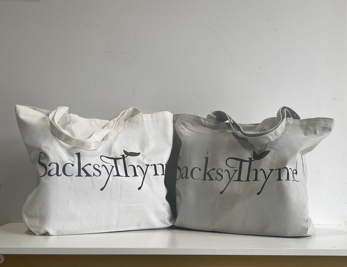 Sacksy Thyme Oversized Tote Bags
