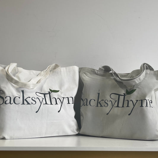 Sacksy Thyme Oversized Tote Bags